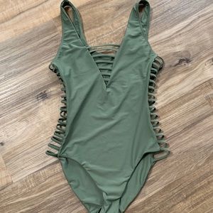 GMJ X Volcom One Piece Swimsuit